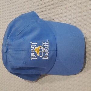 Salty Dog Blue Embroidered Logo Hat Cap Adjustable